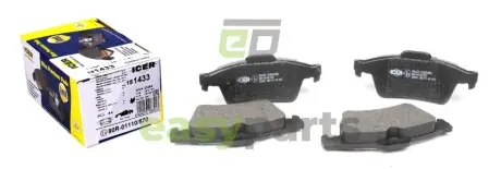 Колодки гальмівні (задні) Ford Connect/Focus 02-13/Renault Laguna/Megane/Espace/Opel Vectra C 02- ICER 181433