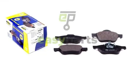 Колодки гальмівні (передні) Renault Laguna II/III 01-15/Megane II 03-/Wind 10- ICER 181431
