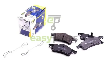 Колодки гальмівні (задні) Jeep Grand Cherokee II 99-05 ICER 181399