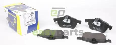 Колодки гальмівні (передні) Opel Astra G 98-09/Zafira A 99-05/Chevrolet Astra 02-11 ICER 181248