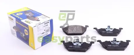 Колодки гальмівні (передні) Audi A3/Seat Toledo 96-04/Skoda Octavia 96-07/VW Golf 97-05/Polo 02- ICER 181184