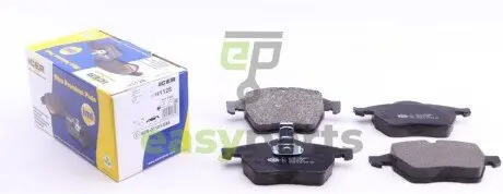 Колодки гальмівні (передні) Opel Astra G 99-02/Vectra B 95-03/Calibra A 91-97/Saab 9-3 98-09 ICER 181128