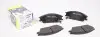 Колодки гальмівні (передні) Hyundai Accent I/II 94-05/Getz 02-10/Elantra 90-00/Pony 85-95 ICER 180887 (фото 1)