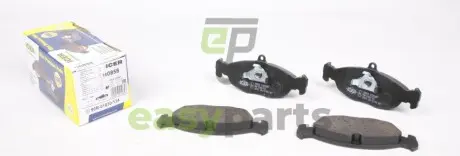 Колодки гальмівні (передні) Opel Combo/Astra F 91-05/Corsa A/B 82-00/Vectra A 88-95/Daewoo Lanos 97 ICER 180858