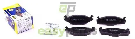 Колодки гальмівні (передні) Seat Cordoba/Ibiza 93-02/VW Golf/Jetta 76-91/Passat B2 83-88 ICER 180459