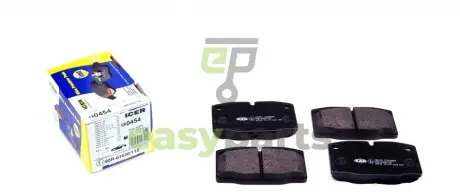 Колодки гальмівні (передні) Opel Ascona B/C 75-88/Corsa A/Omega A/Vectra A 83-95/Kadett D/E 79-93 ICER 180454