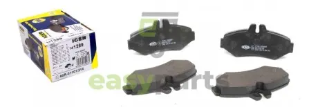Колодки гальмівні (задні) MB Sprinter (903) 308-316/G-class (W463) 89-/(W461) 97-/VW LT 95-06 ICER 141289