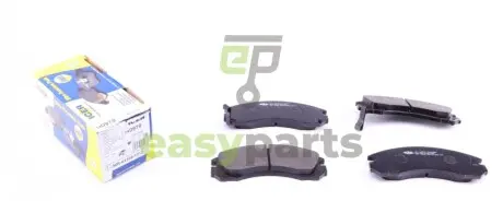 Колодки гальмівні (передні) Mitsubishi Outlander 03-/Lancer 94-/Galant/Pajero 88-03/Peugeot 4007 07 ICER 140979