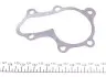Помпа води Mitsubishi Colt 1.3-1.5 96-03/ Lancer 1.3-1.6i 03- KAVO PARTS MW-1435 (фото 2)