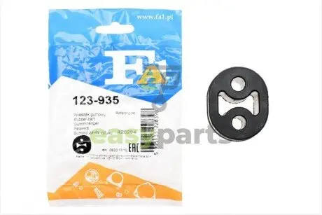 Гумка глушника Opel Astra H 1.4-1.9 CDTI 04-10 Fischer Automotive One (FA1) 123-935