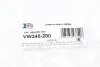 Гофра глушника Opel Astra/Vectra 91-00 (45x200) Fischer Automotive One (FA1) VW345-200 (фото 1)