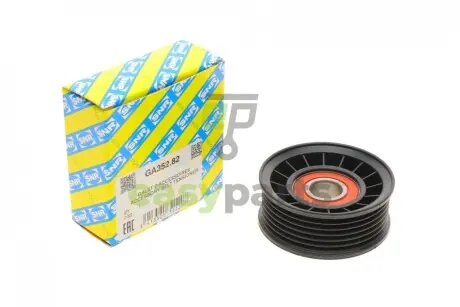 Ролик генератора Ford Focus/Fiesta/C-Max 1.0-1.6 04- (паразитний) (73x29) SNR NTN GA352.82