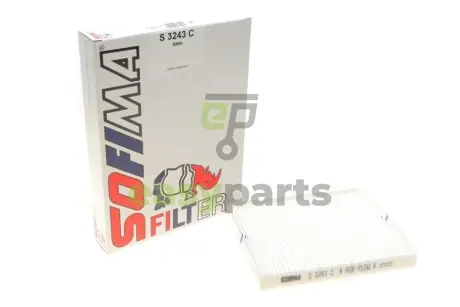 Фільтр салону BMW X5 (E70/F15/F85) 2.0-4.8 07-/X6 (E71/F16/F86) 3.0-4.4 07- SOFIMA S 3243 C