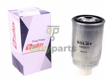 Фільтр паливний Fiat/Iveco 2.5D/2.8D/TD Solgy 102011 (фото 1)