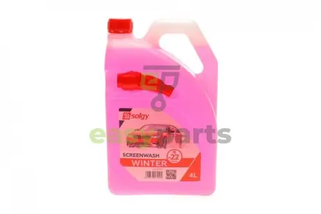 Омивач скла зима (4L) (-22°C) Solgy 501002