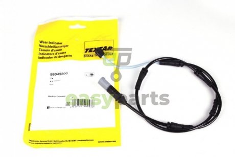 Датчик зносу гальмівних колодок (задніх) BMW 5/6 09- TEXTAR 98043300 (фото 1)