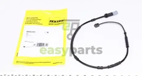 Датчик зносу гальмівних колодок (задніх) BMW i3 (I01) 13- (L=686mm) TEXTAR 98052300