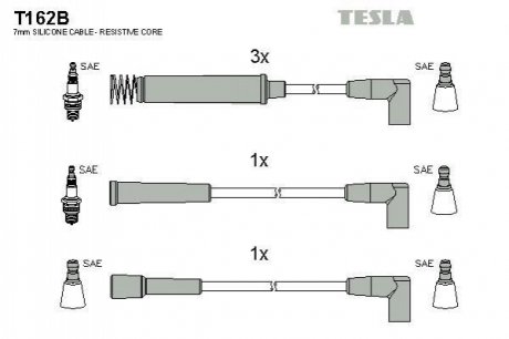 Провод высокого напряжения TESLA T162B