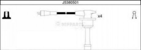 Комплект проводов зажигания NIPPARTS J5380501 (фото 1)