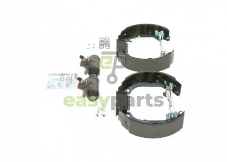 RENAULT Торм. щеки+циліндри+ планки CLIO II 1.5 dCi 03-05, CLIO SYMBOL I 1.4 00-, LOGAN I 1.5 dCi 11-, DACIA, DAIHATSU BOSCH 0204114073