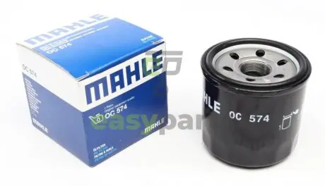 Фільтр масляний Suzuki C1500/C1800/C800/DL1000/DL650/GSF1200/GSF1250/GSF600/GSF650/Kawasaki KLV 1000 MAHLE / KNECHT OC 574 (фото 1)