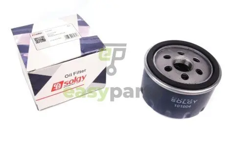 Фільтр масляний Renault Kangoo/Trafic/Opel Vivaro 1.9D/1.5dCi/1.4i/1.6i (низький) Solgy 101004
