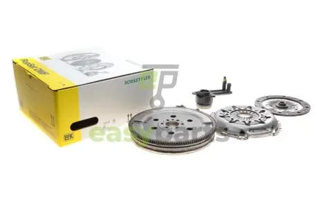 Демпфер + комплект зчеплення Ford Fiesta/Fusion 1.4 TDCi 01-12/Mazda 2 1.4 CD 03-07 LuK 600 0031 00