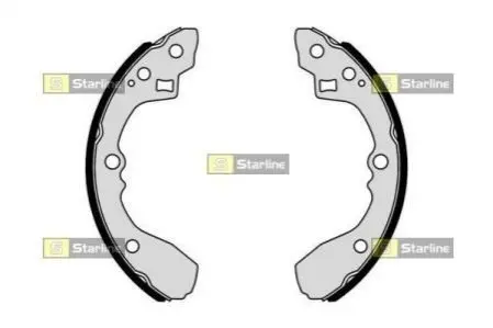 Гальмівні колодки барабанні STARLINE BC 01054