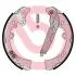 Тормозные колодки барабанные BREMBO S83 570 (фото 1)