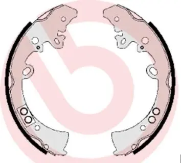 Комплект тормозных колодок BREMBO S83 550