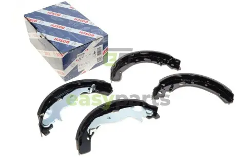Колодки гальмівні (задні) Ford Fiesta 08- (барабанні) (200x32) BOSCH 0986487767