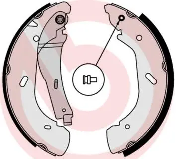 Комплект тормозных колодок BREMBO S56 513 (фото 1)