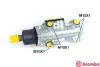 Тормозной цилиндр главный BREMBO M68 009 (фото 1)