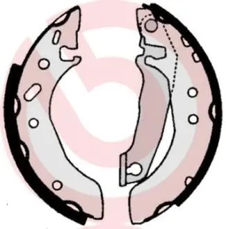 Комплект тормозных колодок BREMBO S24 519