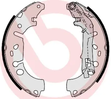 Комплект тормозных колодок BREMBO S23 531 (фото 1)
