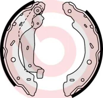 Комплект тормозных колодок BREMBO S50 504