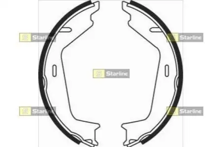 Тормозные колодки барабанные STARLINE BC 08260