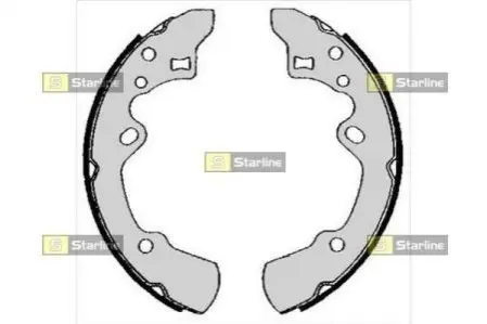 Гальмівні колодки барабанні STARLINE BC 05620