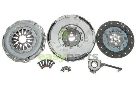 Демпфер + комплект зчеплення +вижимний Ford Galaxy/Seat Alhambra/VW Sharan 1.9 TDI 02-10 Valeo 837409