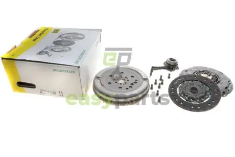 Демпфер + комплект зчеплення +вижимний VW T5/Multivan 2.5TDI 03-09, 120/128kw, BPC/AXE/BLJ LuK 600 0215 00