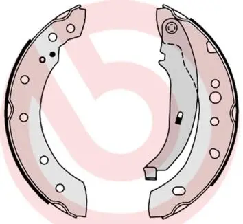 Комплект тормозных колодок BREMBO S61 527 (фото 1)