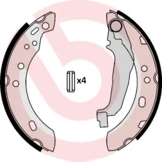 Комплект тормозных колодок BREMBO S56 507