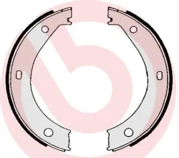 Комплект тормозных колодок, стояночная тормозная система BREMBO S06 503