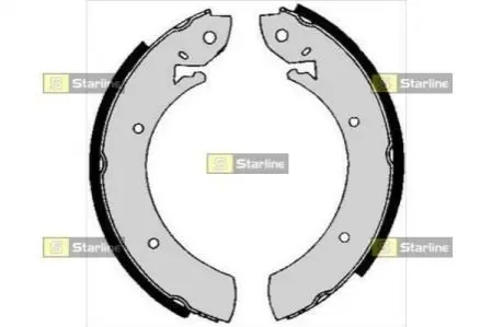 Тормозные колодки барабанные STARLINE BC 01150
