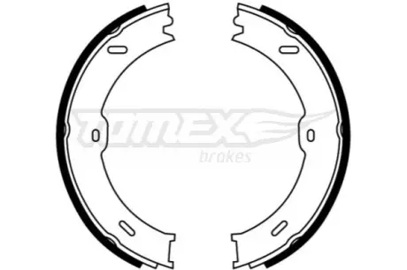 Гальмiвнi колодки барабаннi TOMEX 2213