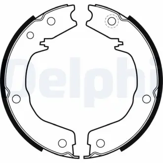 Гальмiвнi колодки барабаннi Delphi LS2007