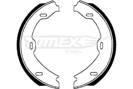 Гальмiвнi колодки барабаннi TOMEX 2269