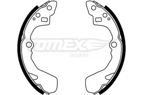 Гальмiвнi колодки барабаннi TOMEX 2248