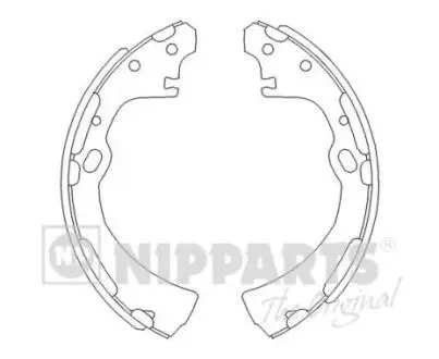 Гальмiвнi колодки барабаннi NIPPARTS J3501038