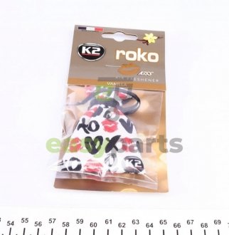 Освіжувач повітря салону Vinci Roko Kiss Vanilla (25г) K2 V827K